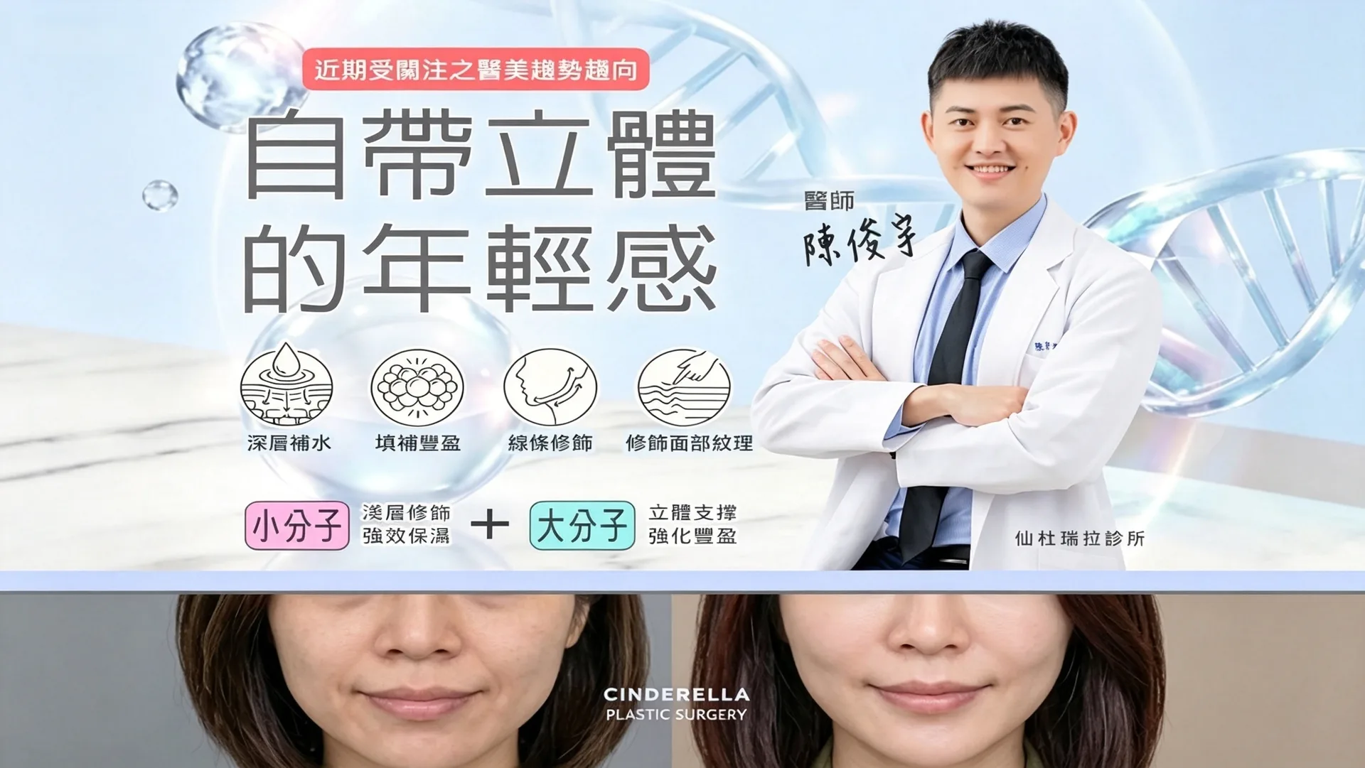 「自然立體感」的保養療程